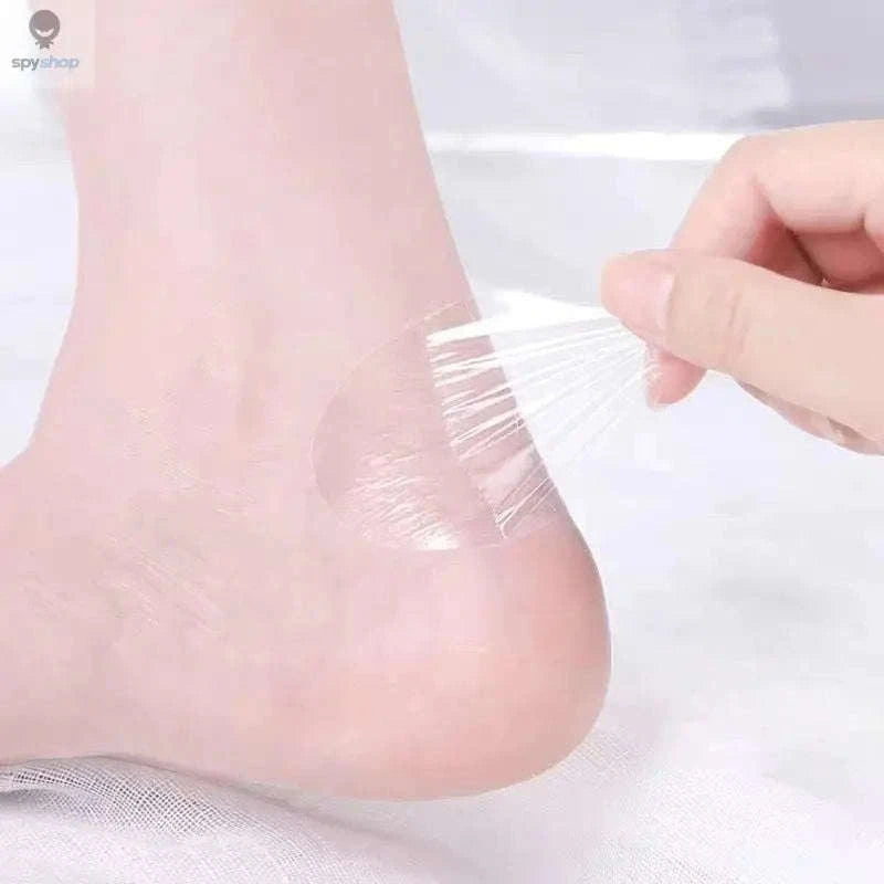 Gel Grip Heel Protectors – Adhesive Cushioned Pads for Blister-Free Comfort-WHITE