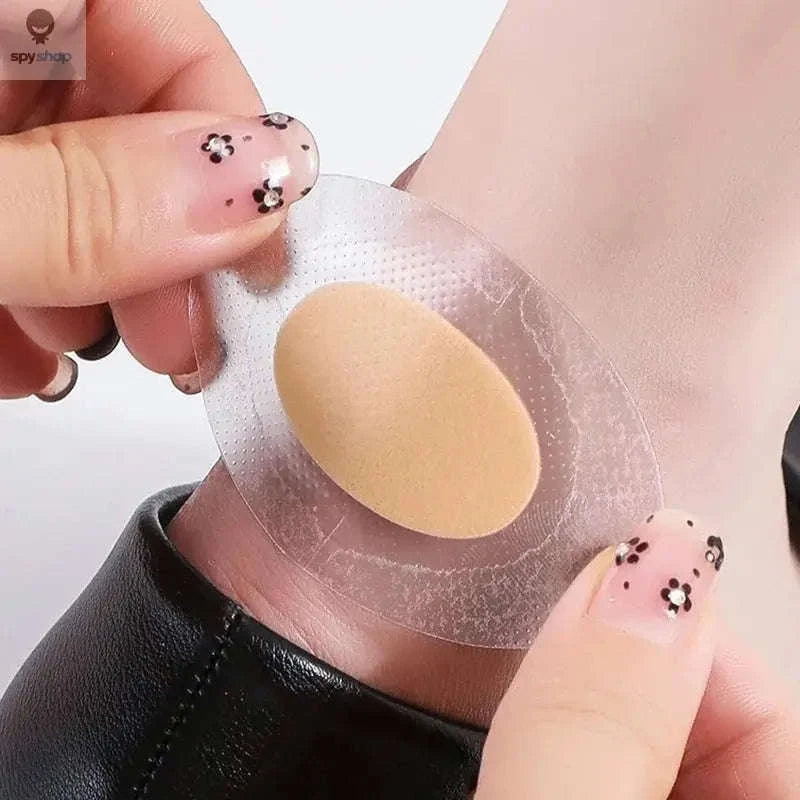 Gel Grip Heel Protectors – Adhesive Cushioned Pads for Blister-Free Comfort-WHITE