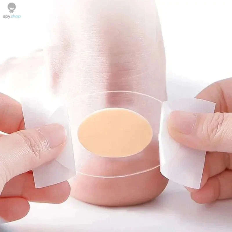 Gel Grip Heel Protectors – Adhesive Cushioned Pads for Blister-Free Comfort-WHITE