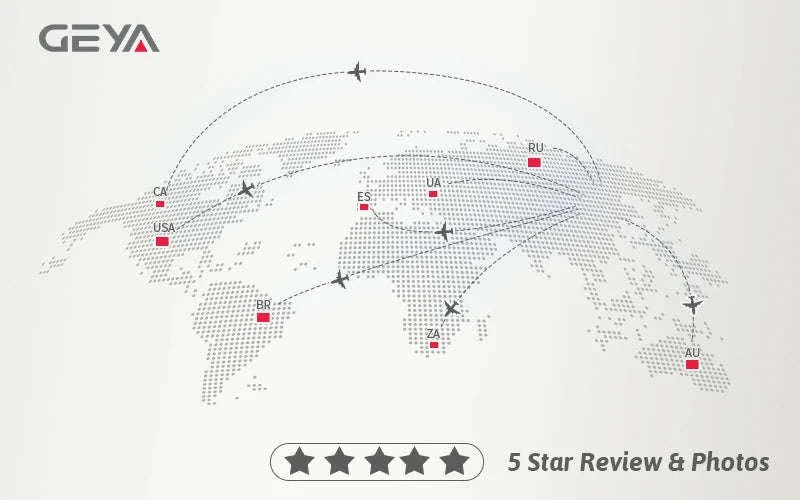 GEYA GRD9L Type A RCD Auto Recloser Differential Circuit Breaker-Type A-2P-40A-30mA / spain / GRD9L-R-AC220V-AUTO