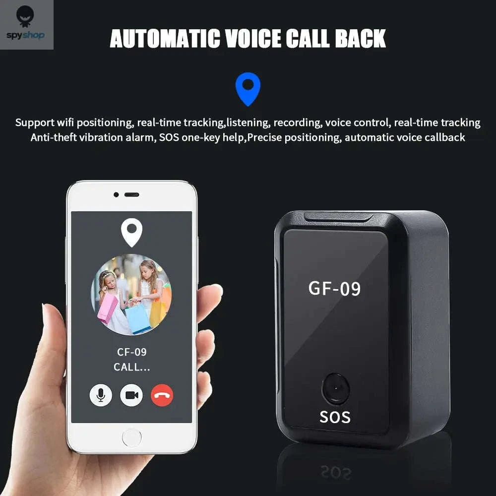 GF09 GSM Tracker – Compact Magnetic Locator with Voice Monitoring-GF07