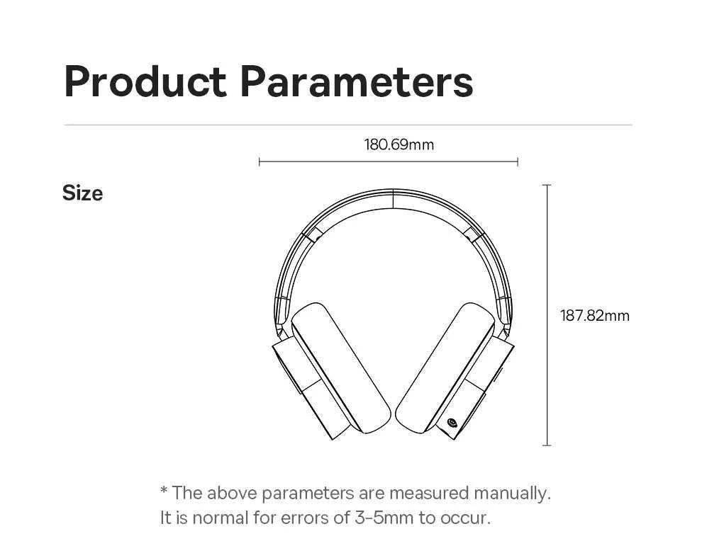 GH02 Gaming Wireless Headphone with Mic, Bluetooth 5.3, 40mm Driver, 2.4G/Wireless/Wired, RGB-Black / spain