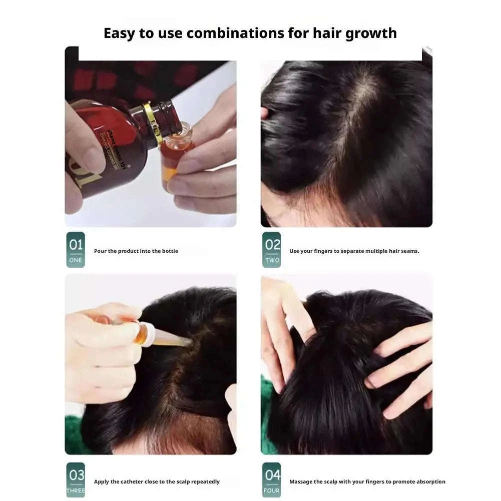 Ginseng Hair Nourishing Liquid 120ml-D
