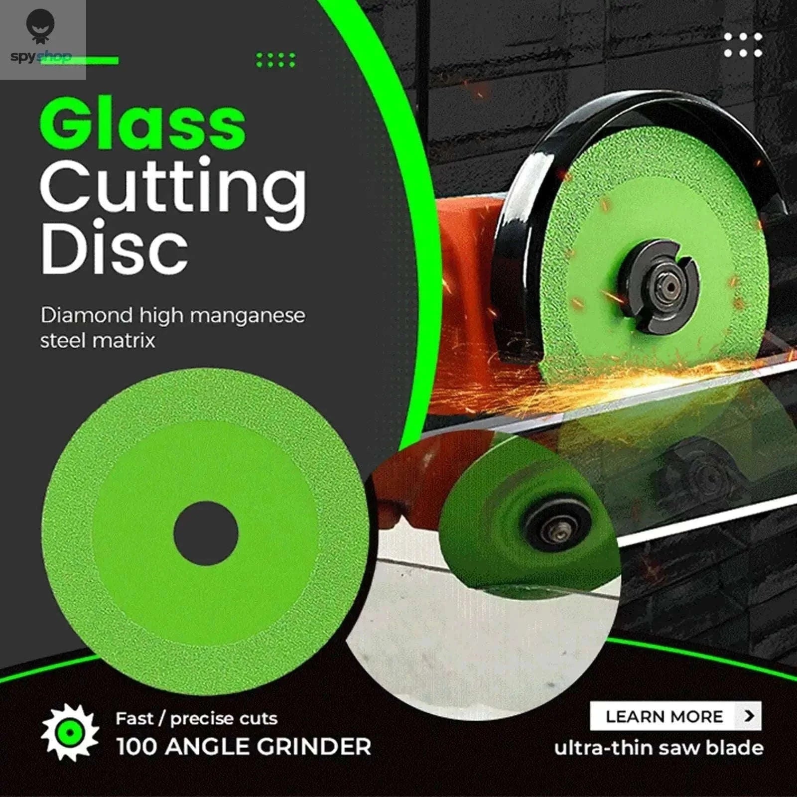 Glass Cutting Diamond Blade for Clean, Controlled DIY Cuts-3pcs