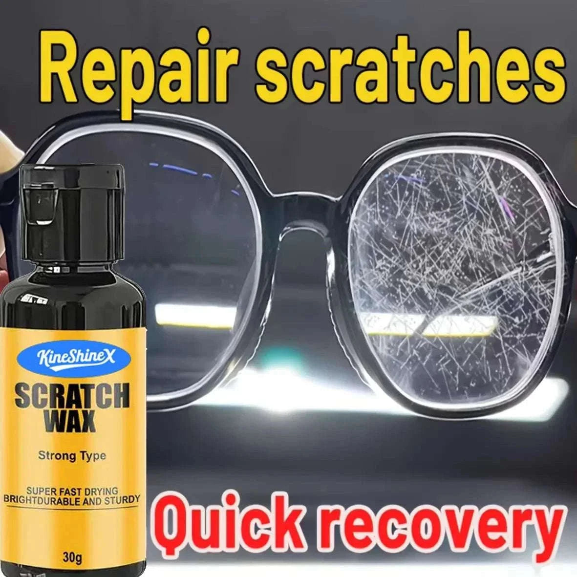 Glasses Scratch Repair Resin for Clear Lenses and Shine Restore-1PCS