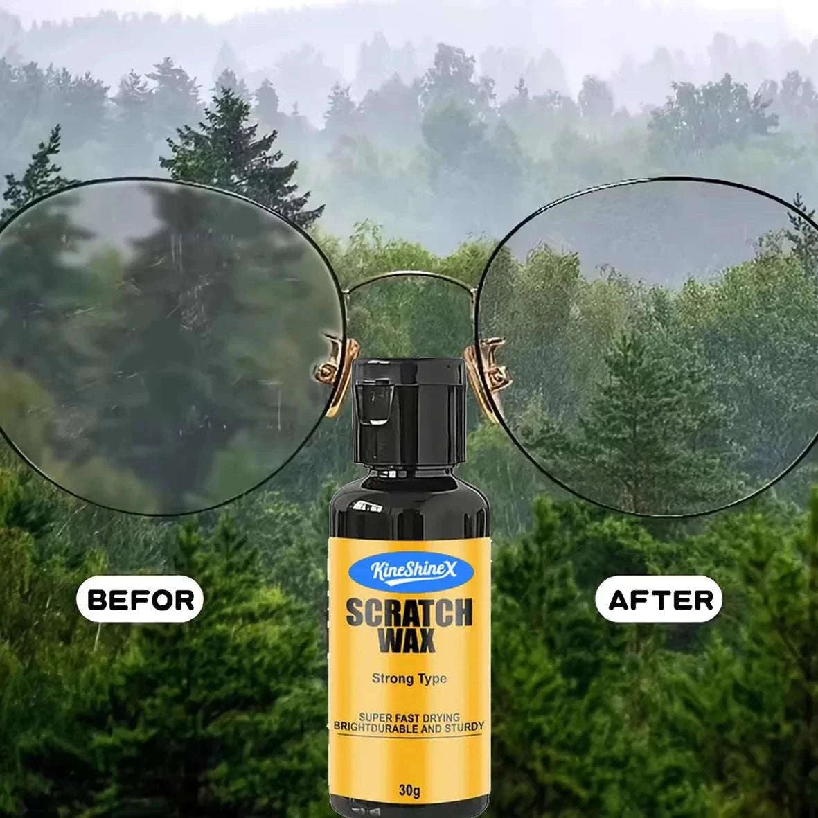 Glasses Scratch Repair Resin for Clear Lenses and Shine Restore-1PCS