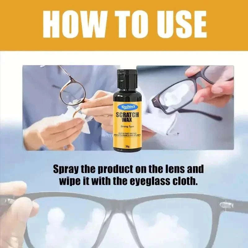 Glasses Scratch Repair Resin for Clear Lenses and Shine Restore-1PCS