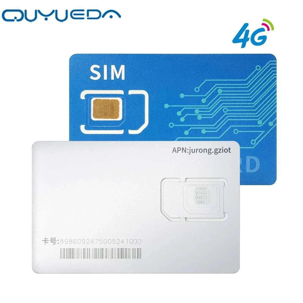 Global IoT SIM Card 360MB Annual Data for GPS Trackers 4G Compatible-1 year traffic