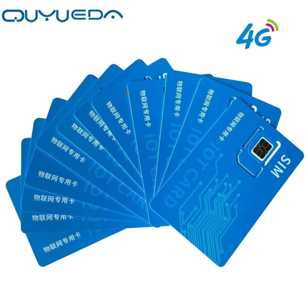 Global IoT SIM Card 360MB Annual Data for GPS Trackers 4G Compatible-1 year traffic
