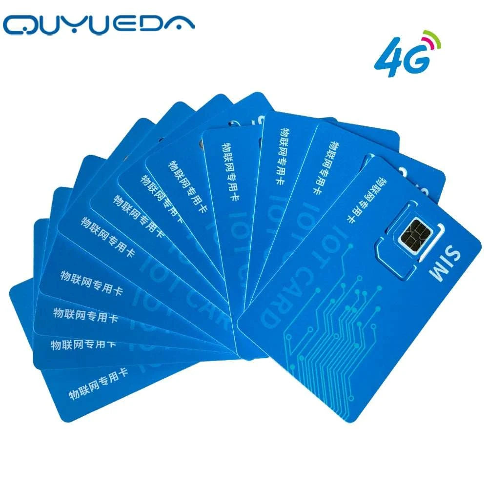 Global IoT SIM Card 360MB Annual Data for GPS Trackers 4G Compatible-1 year traffic