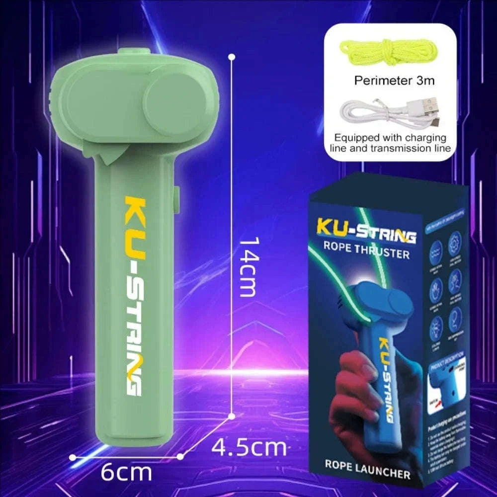 Glow-in-the-Dark Electric Rope Thruster for Kids-Pink