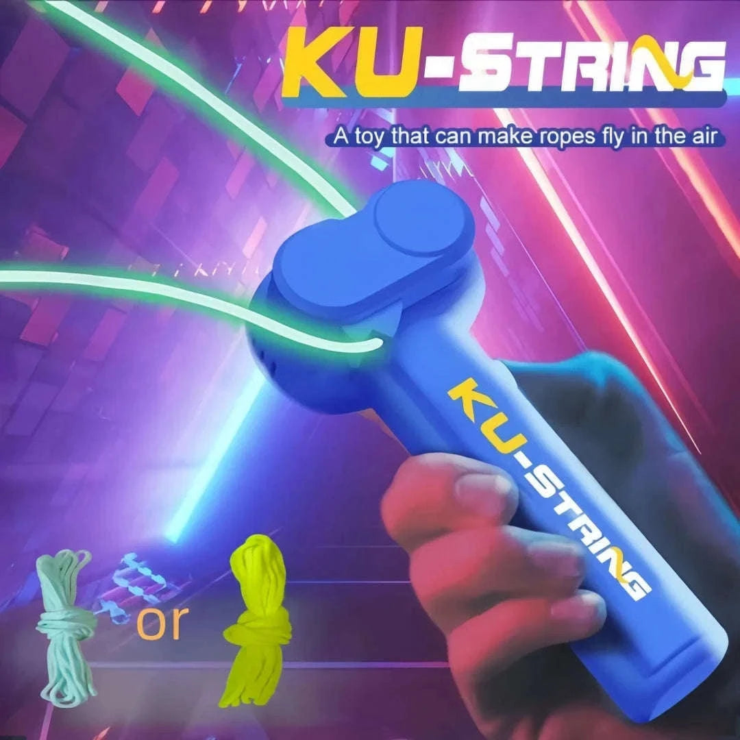 Glow-in-the-Dark Electric Rope Thruster for Kids-Pink