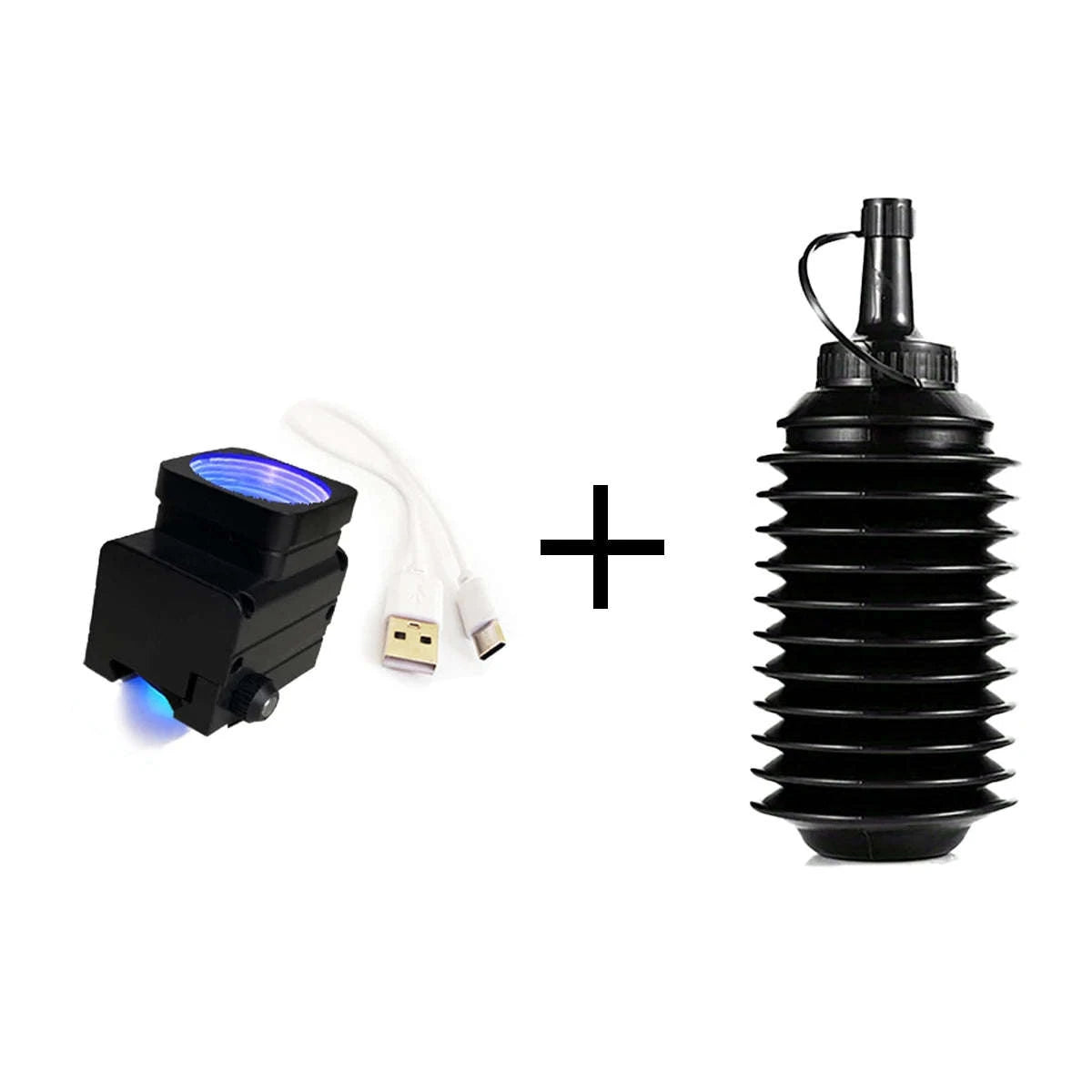 Glow in the Dark UV LED Feedneck for Light-Up Blaster Ammo-UVmachine and bottle / United States
