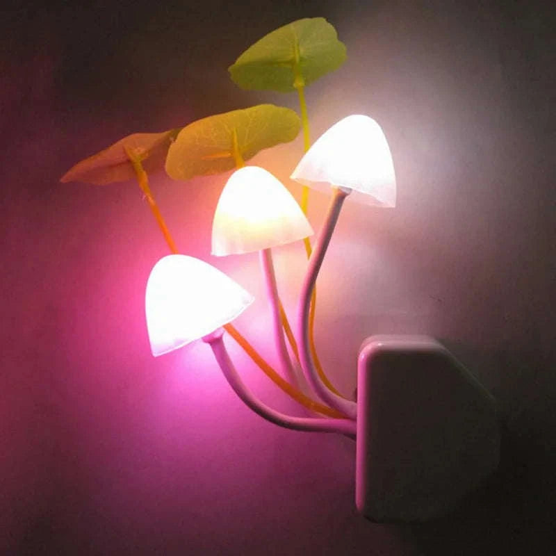 GlowGrove Mushroom Night Light-US