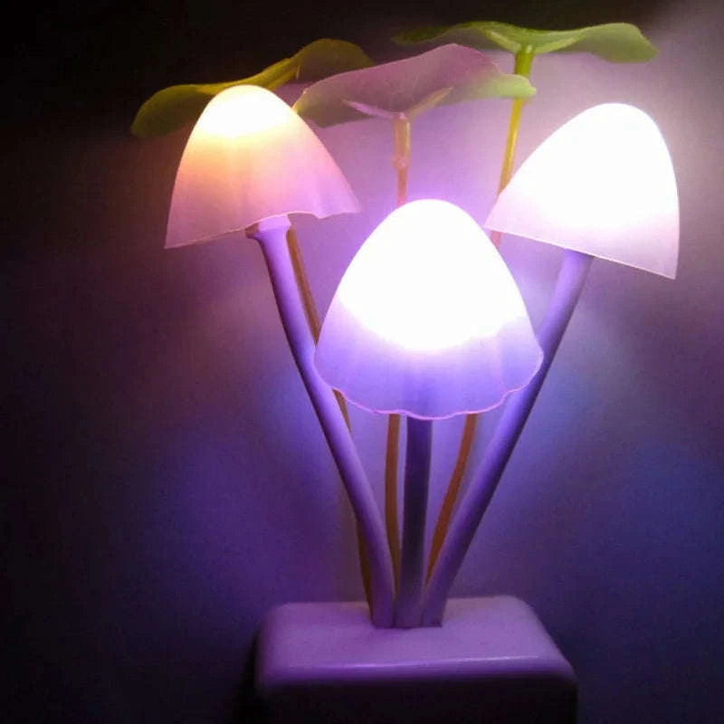 GlowGrove Mushroom Night Light-US