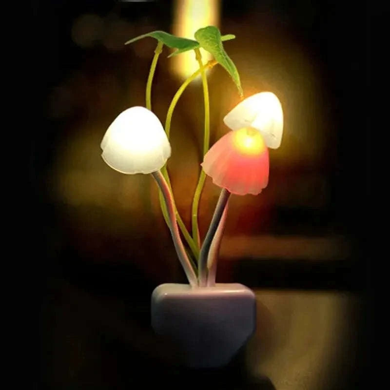 GlowGrove Mushroom Night Light-US