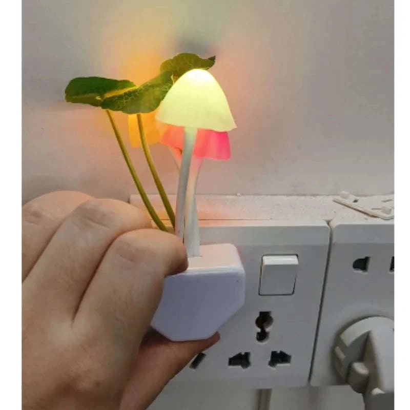 GlowGrove Mushroom Night Light-US