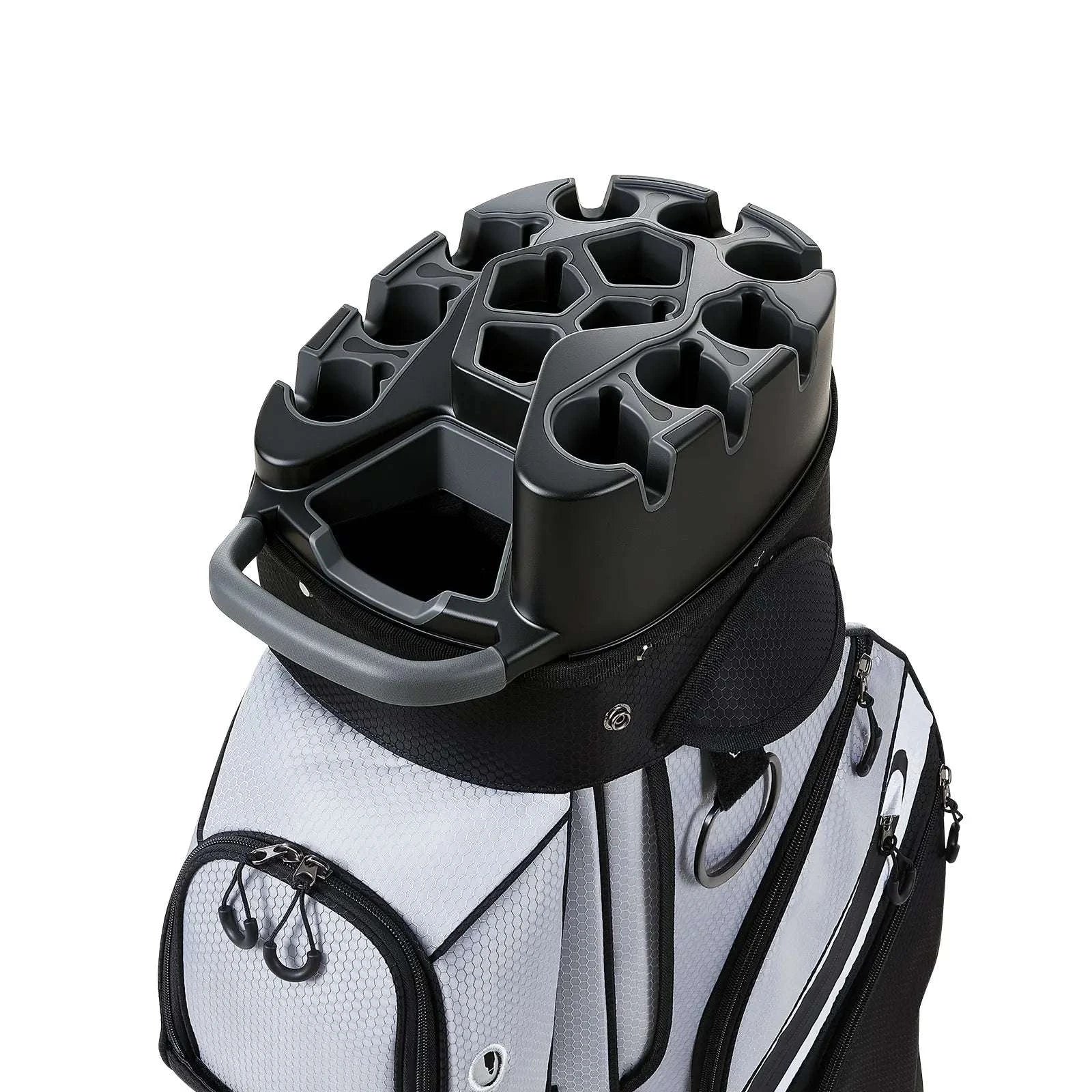 Golf Cart Bag with 14-Way Divider & 13 Storage Pockets-900D polyester / United States
