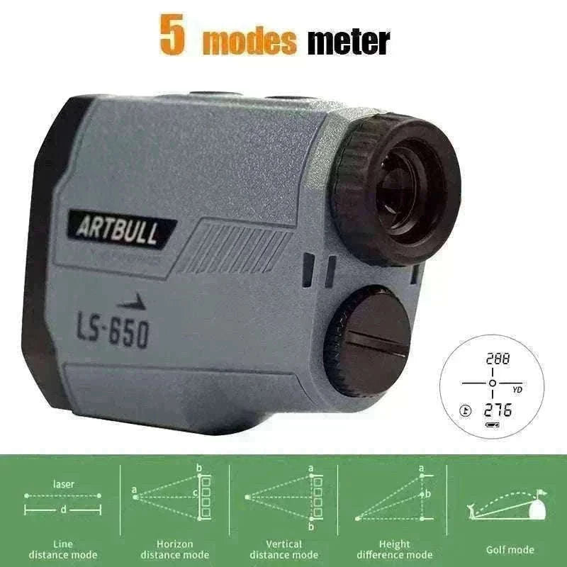 Golf Laser Rangefinder 1000M with Slope & Flag Lock Precision Meter-1000m