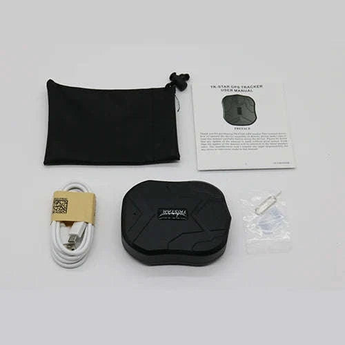 GPS Car Tracker with Long Standby and Magnetic Mount for Easy Hidden Use-NO Box With Charger