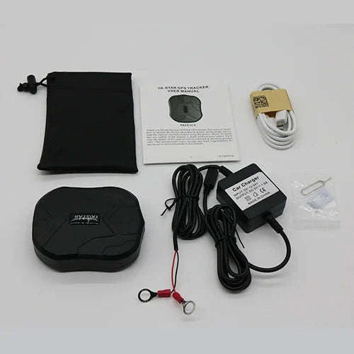 GPS Car Tracker with Long Standby and Magnetic Mount for Easy Hidden Use-NO Box With Charger