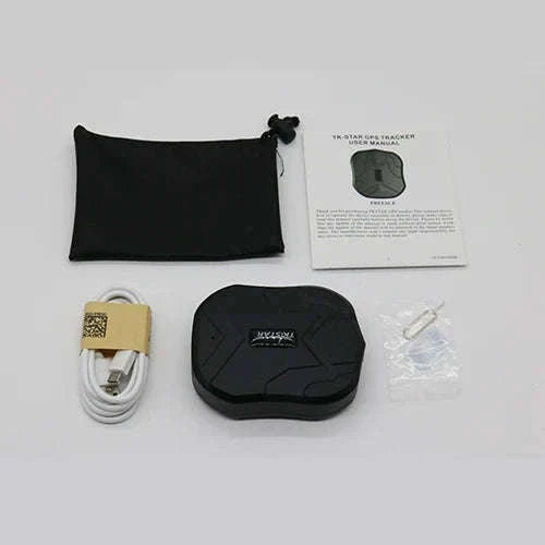 GPS Car Tracker with Long Standby and Magnetic Mount for Easy Hidden Use-With BOx And Charger