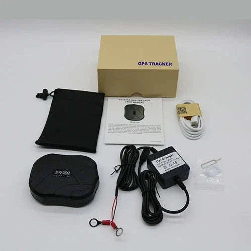 GPS Car Tracker with Long Standby and Magnetic Mount for Easy Hidden Use-With BOx And Charger