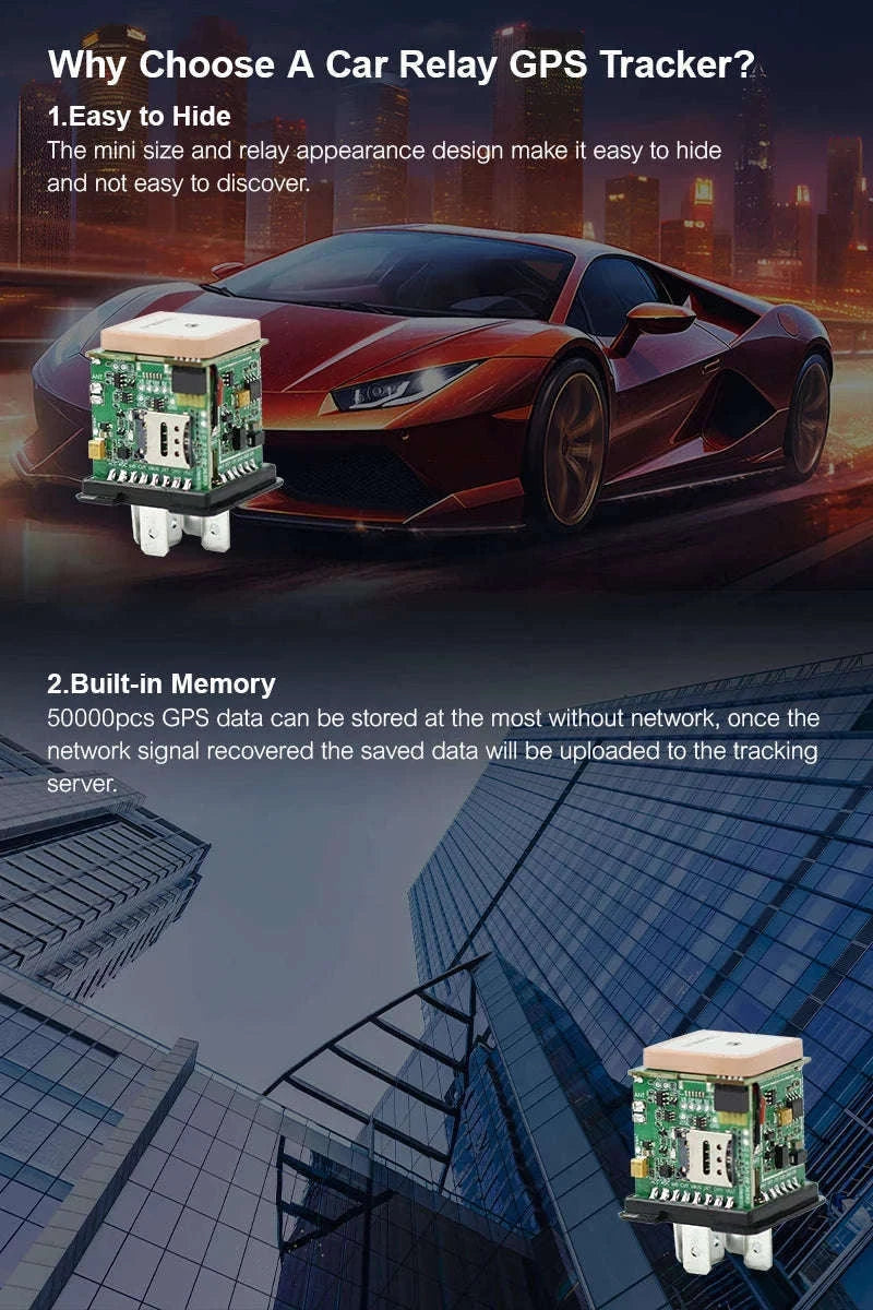 GPS Car Tracking Device DK09 4G Real-Time Tracker-DK09 4G 1PC