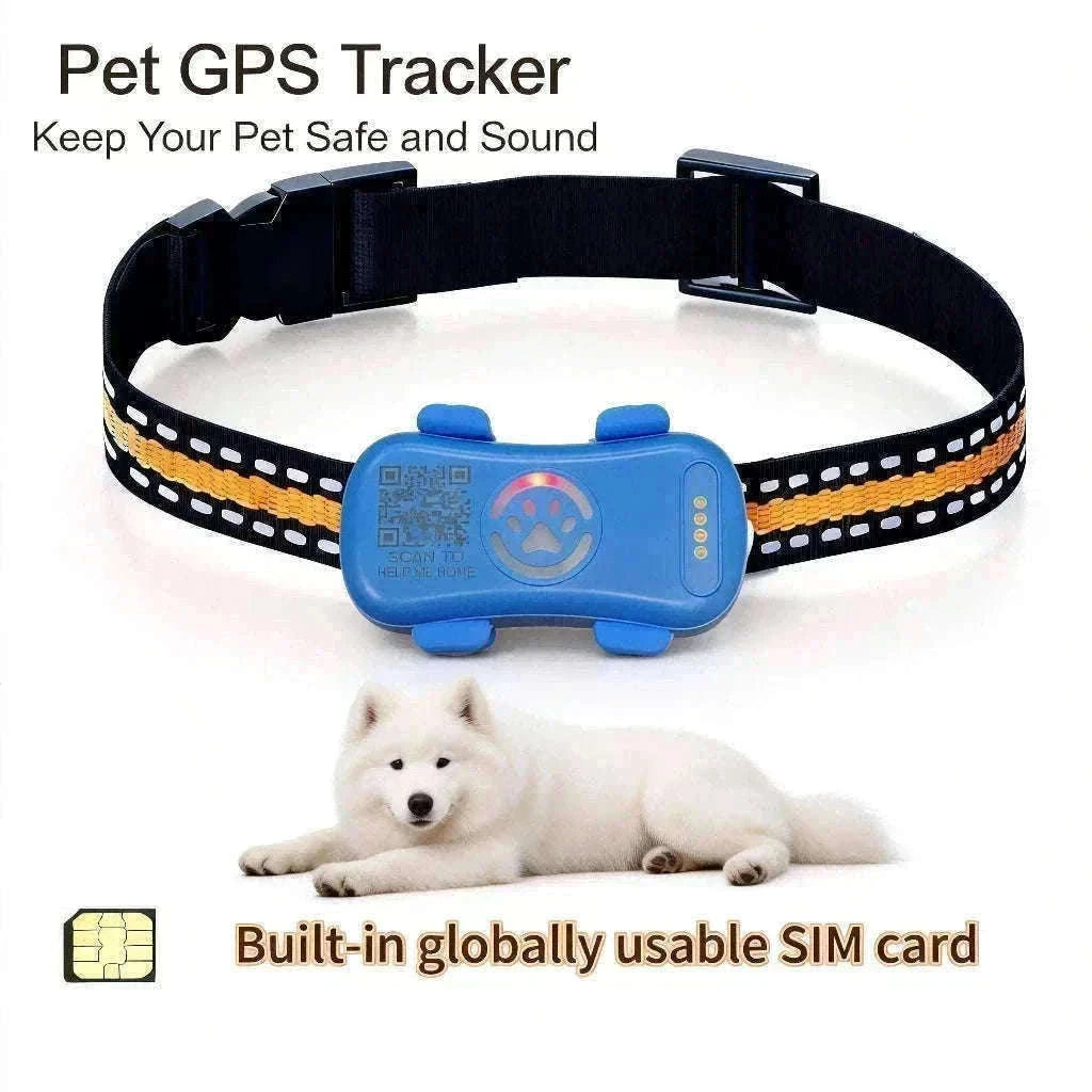 GPS Pet Tracker with Real-Time Tracking, Geo-Fence & App Alerts-Pet Tracker / United States