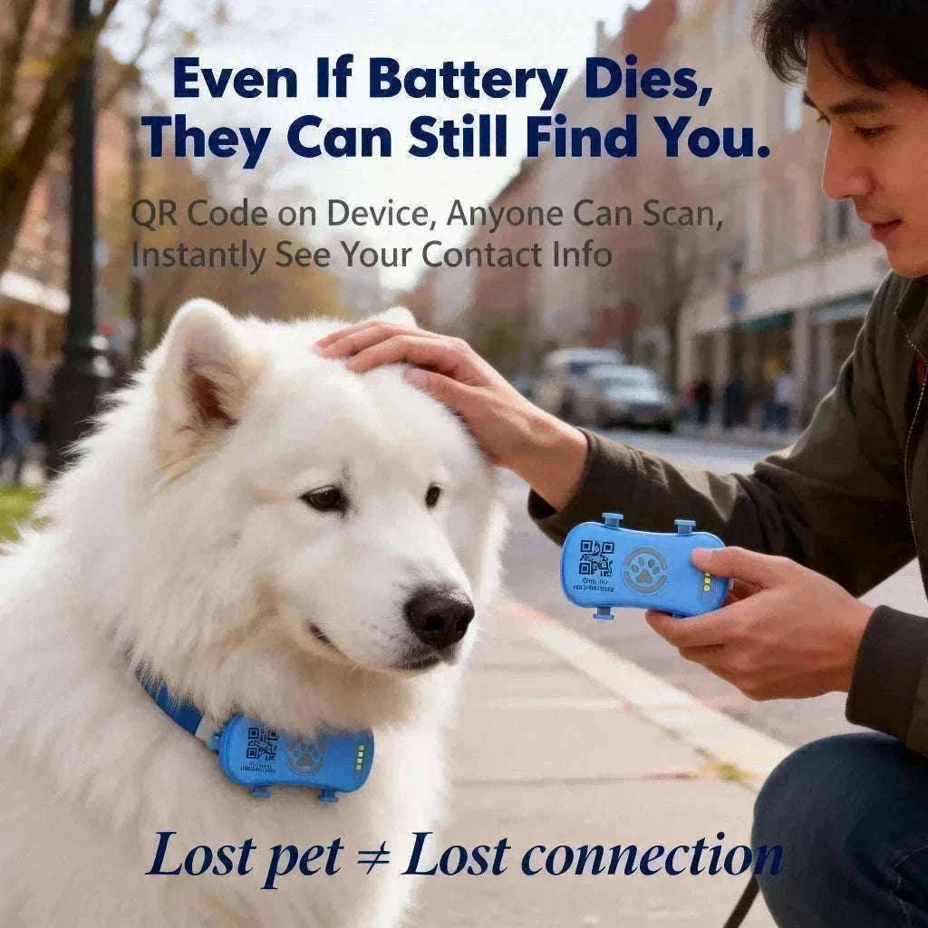 GPS Pet Tracker with Real-Time Tracking, Geo-Fence & App Alerts-Pet Tracker / United States