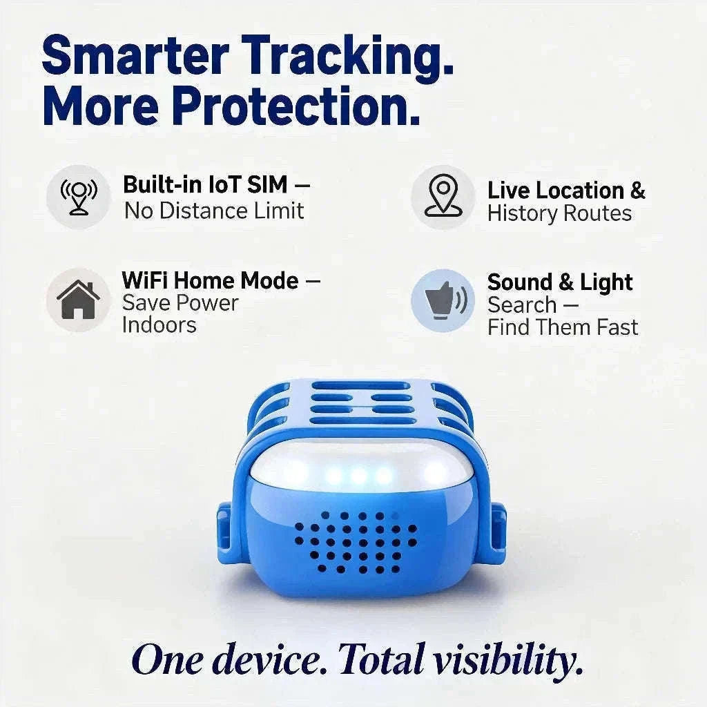 GPS Pet Tracker with Real-Time Tracking, Geo-Fence & App Alerts-Pet Tracker / United States
