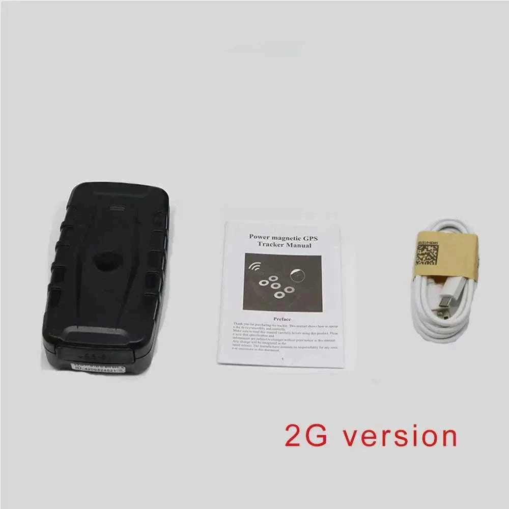 GPS Tracker TK918 Magnetic Car Locator with 20000mAh Battery-2G