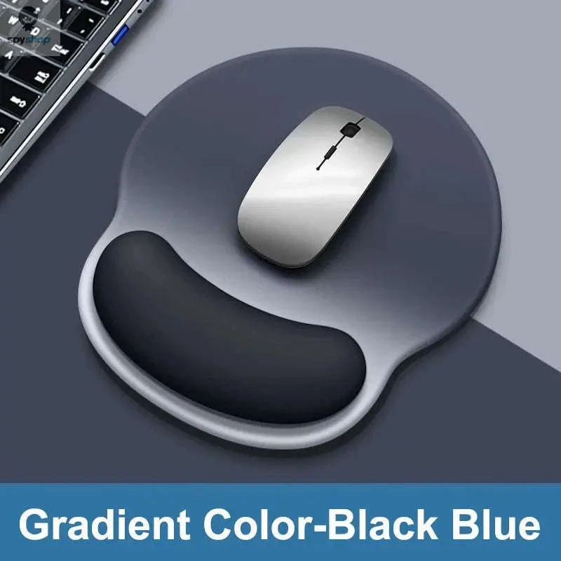 Gradient Mouse Pad with Wrist Rest-Mint Green