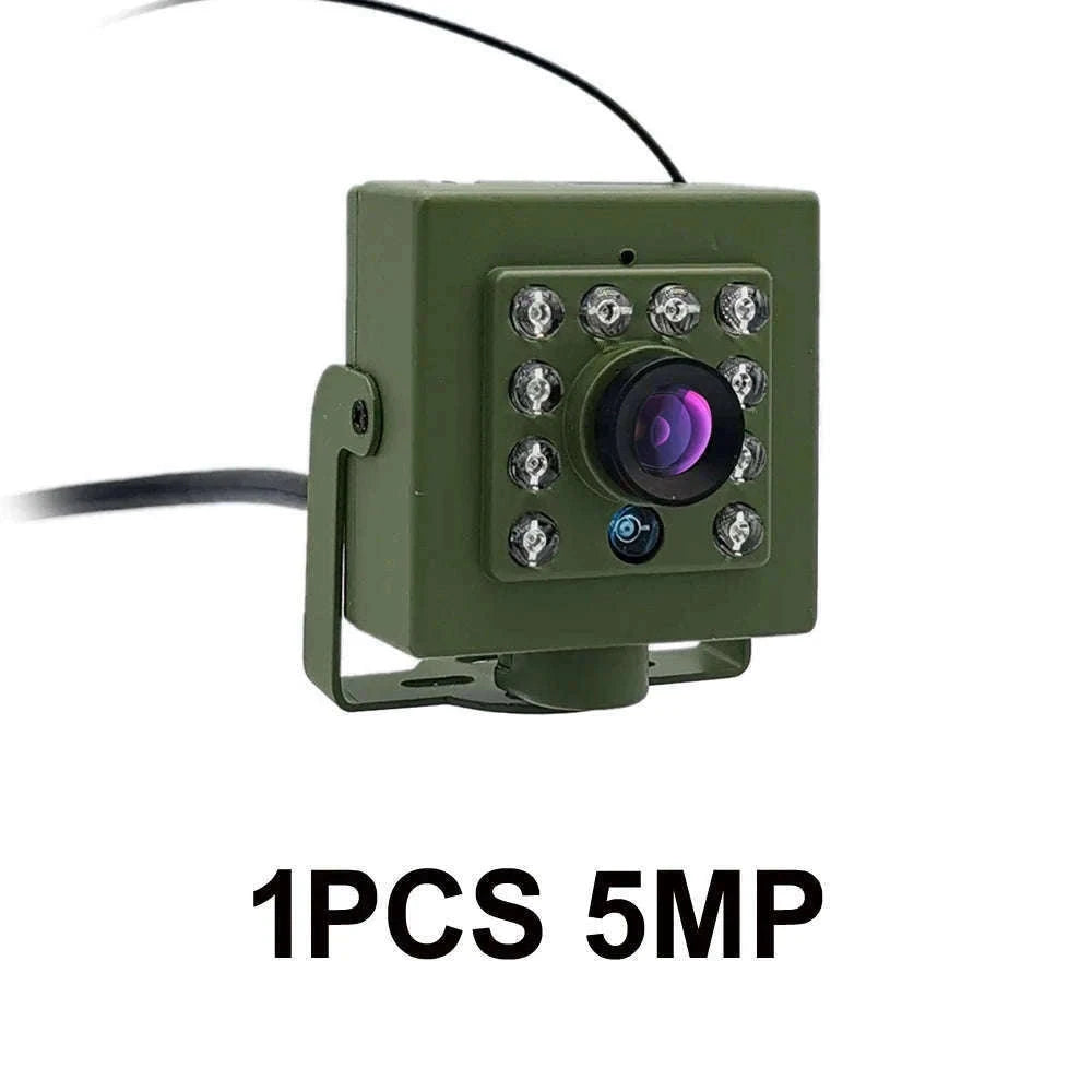 Green WiFi Bird Box Camera with Night View-5MP WIFI / UK Plug