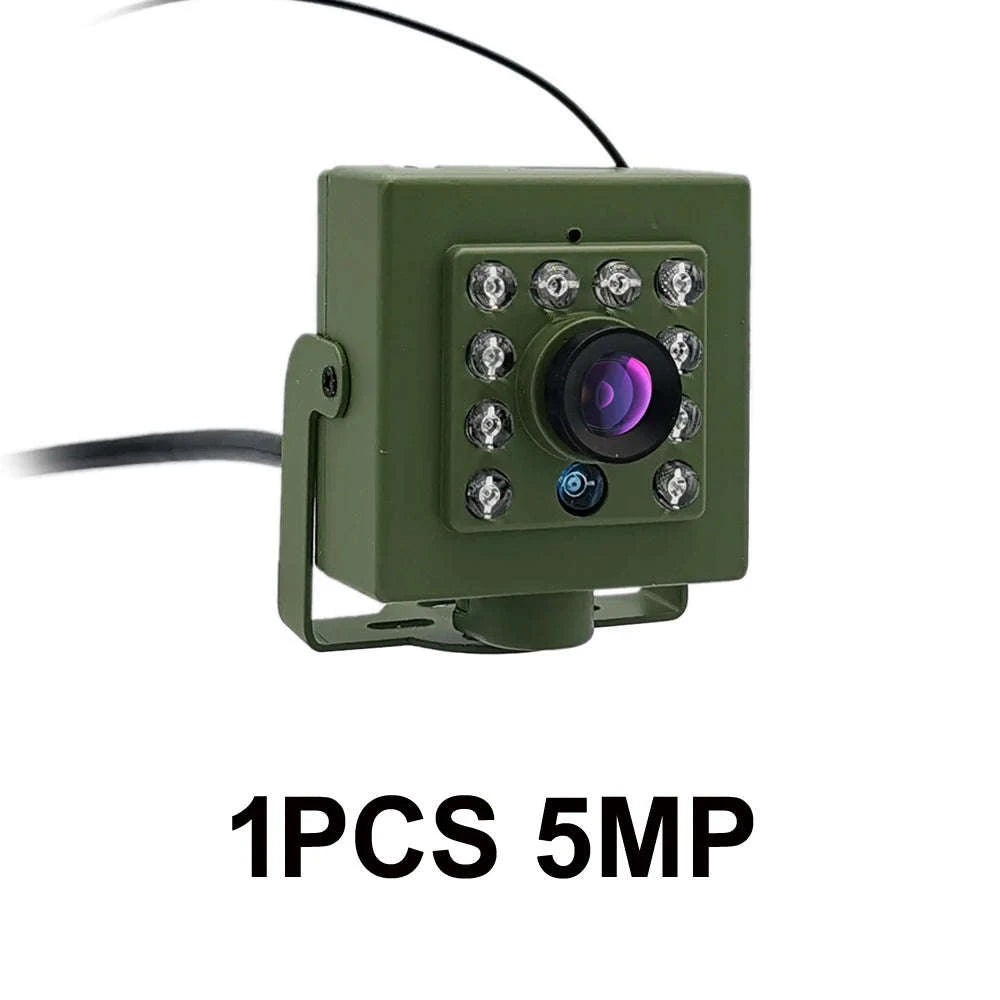 Green WiFi Bird Box Camera with Night View-5MP WIFI / UK Plug