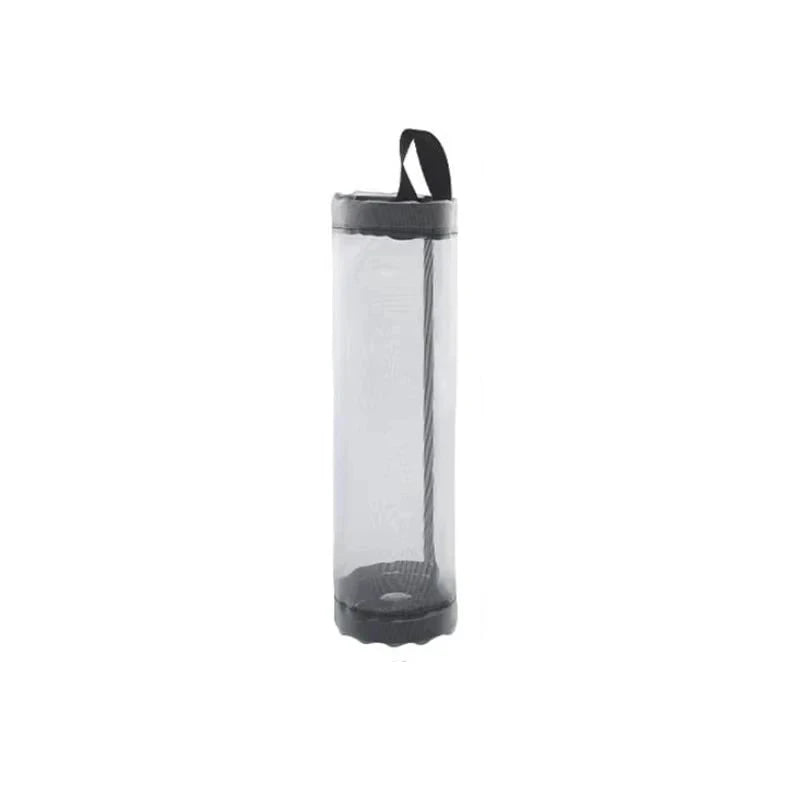 Grey Wall-Mounted Plastic Bag Dispenser for Kitchen Storage-1PC Grey