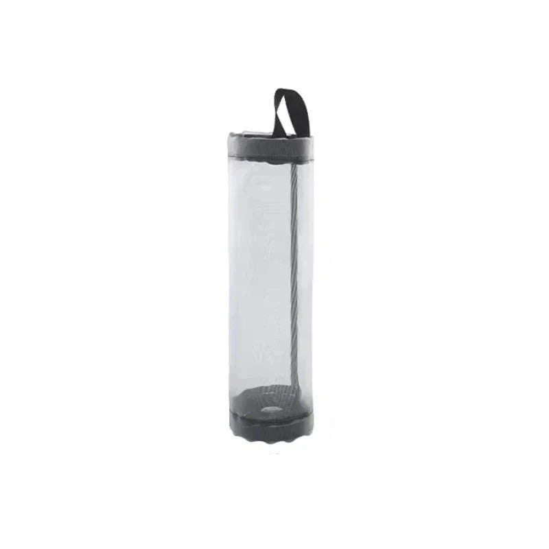 Grey Wall-Mounted Plastic Bag Dispenser for Kitchen Storage-1PC Grey