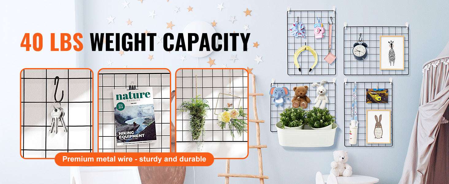 Grid Wall Display Panels with Hooks Double-Sided Rack Set-Floorstanding 2 Pack / CZECH REPUBLIC