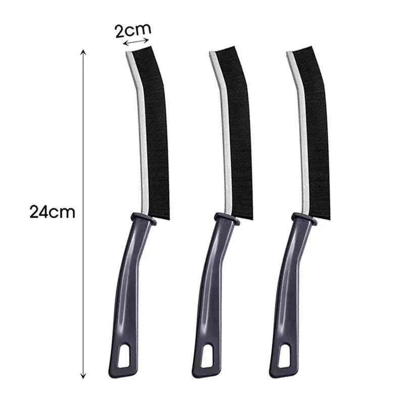 Grout Cleaning Brush for Kitchen, Bathroom, and Tight Gaps-Black- 5PC