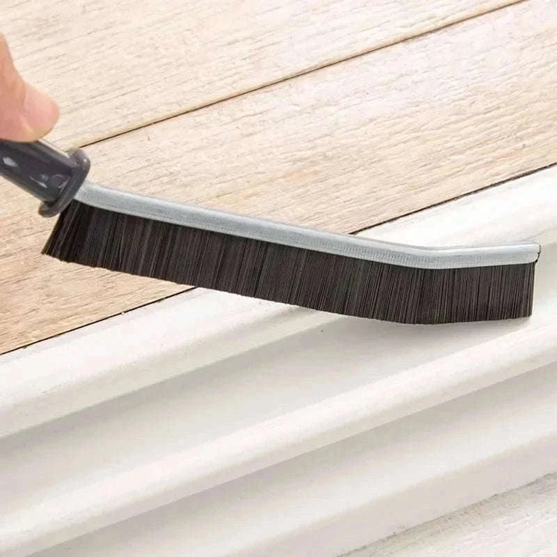 Grout Cleaning Brush for Kitchen, Bathroom, and Tight Gaps-Black- 5PC