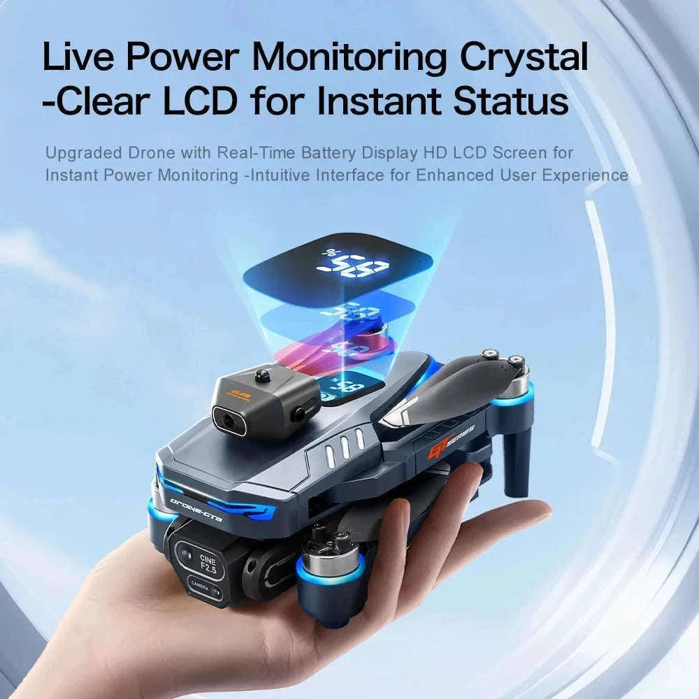 GT8 Drone with 8K Dual Cameras and Screen Remote-GT8 8K - VR - Pad / China Mainland