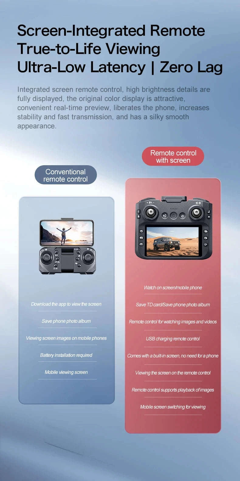 GT8 Drone with 8K Dual Cameras and Screen Remote-GT8 8K - VR - Pad / China Mainland