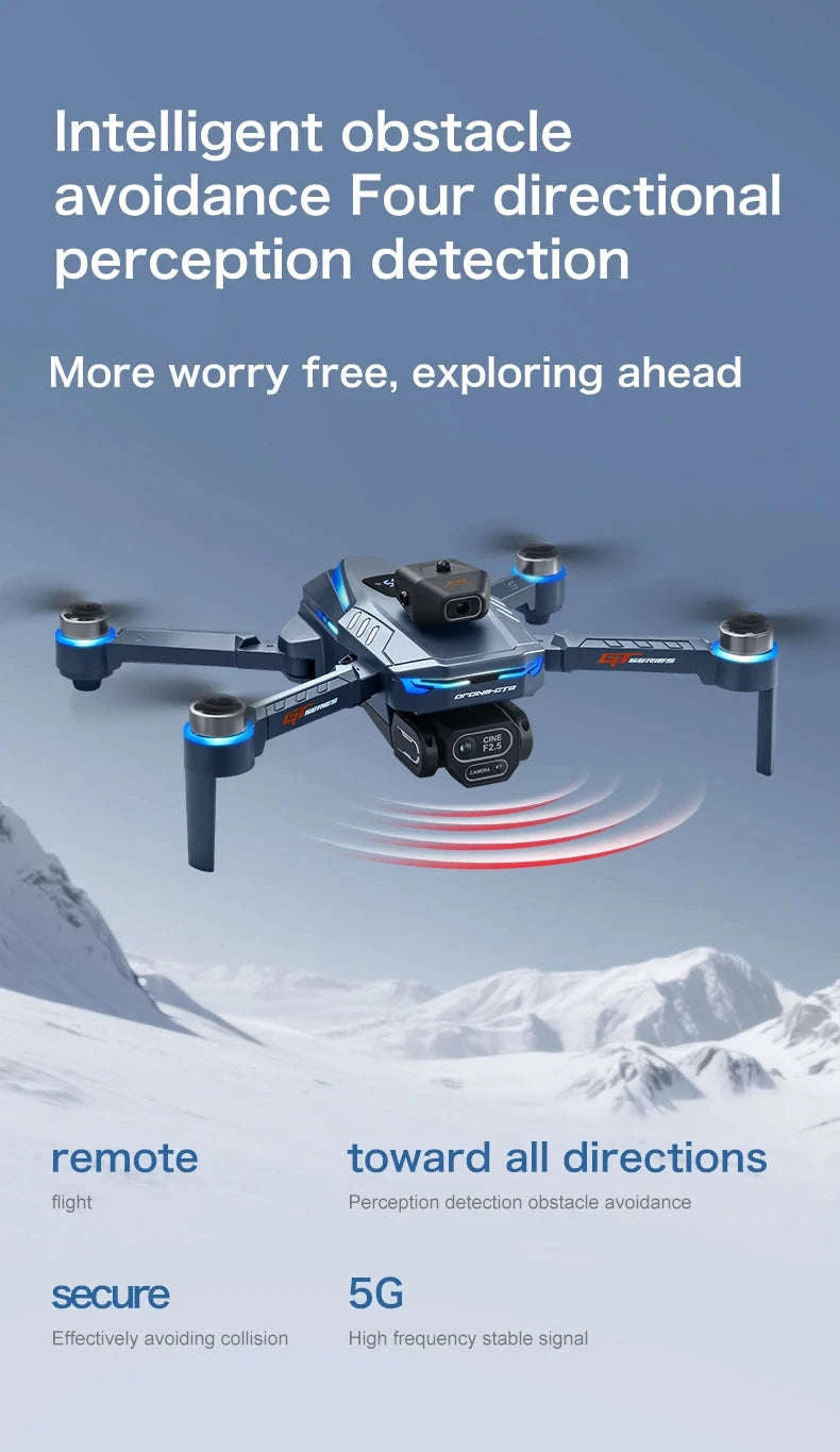 GT8 Drone with 8K Dual Cameras and Screen Remote-GT8 8K - VR - Pad / China Mainland