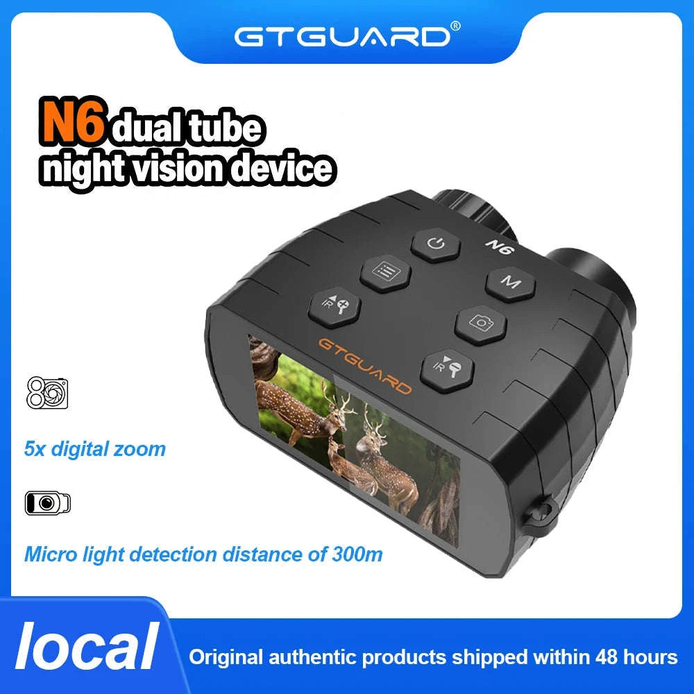 GTGUARD N6 Night Vision Binoculars with 1080P Video-United States