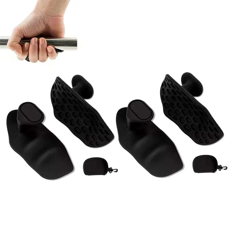 Gym Gloves Grip Strengthener Silicone Palm Grips for Crosstraining and Weightlifting-Pink N92