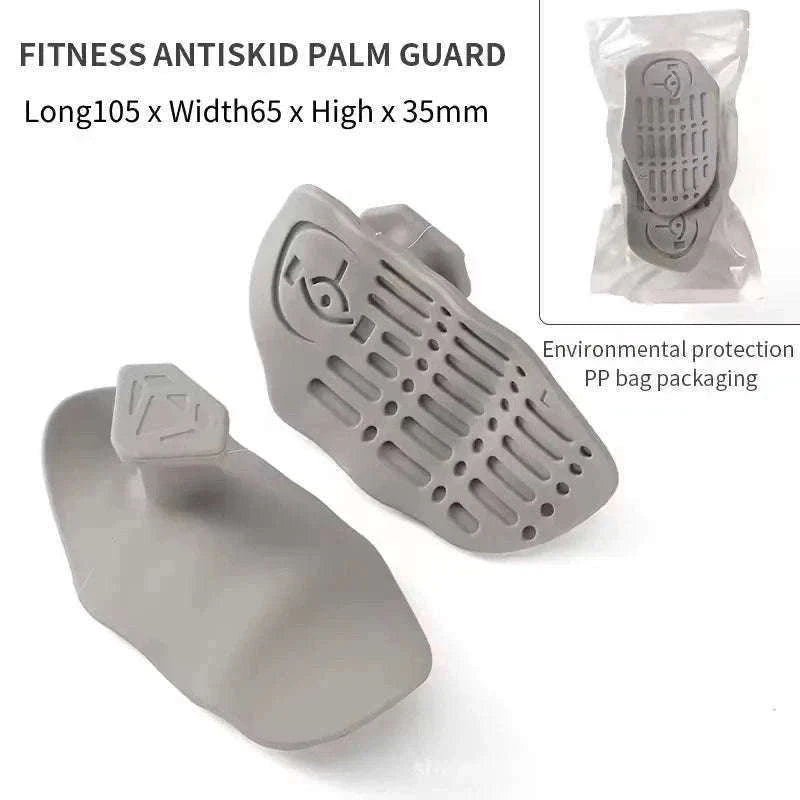 Gym Gloves Grip Strengthener Silicone Palm Grips for Lifting-Pink N92