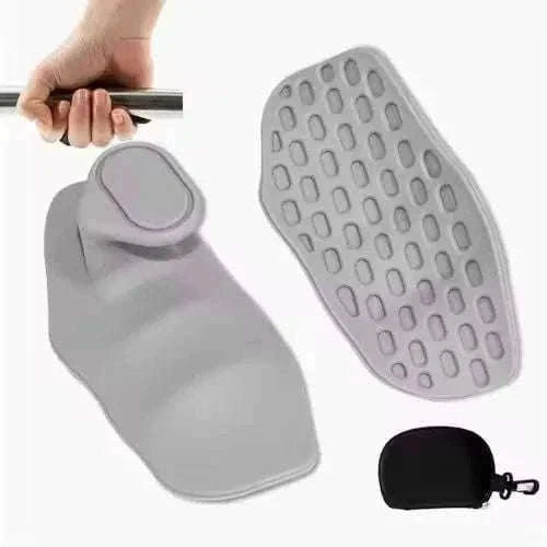 Gym Gloves Grip Strengthener Silicone Palm Grips for Lifting-Pink N92