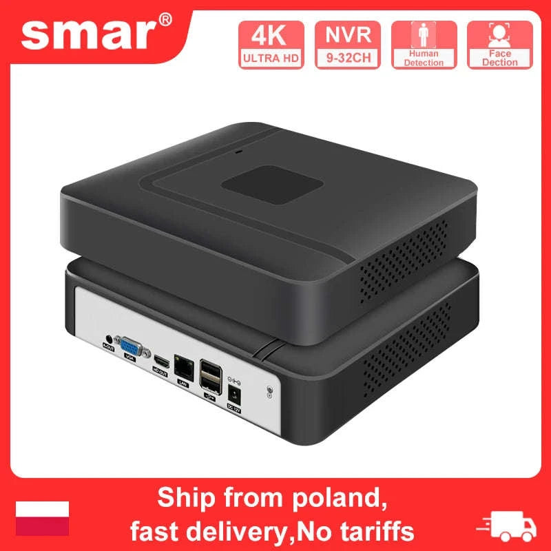 H.265 CCTV NVR Recorder for 4K IP Cameras-10CH / brazil / None