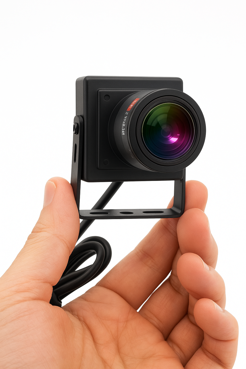8MP 4K Indoor IP Camera with PoE and Manual Zoom