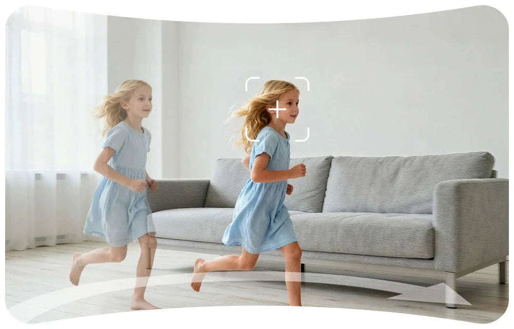 H.VIEW 3MP WiFi Indoor Security Camera with AI Detection-france